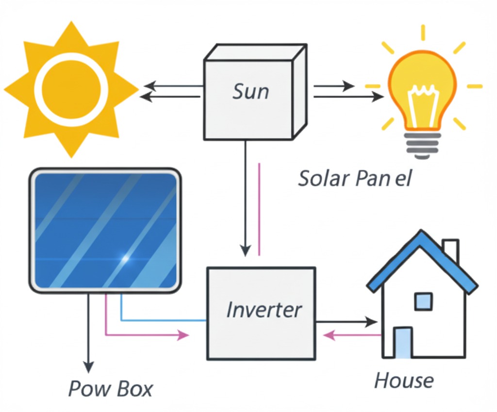 Solar Panel Diagram